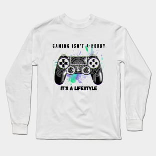 Gaming = lifestyle v2 Long Sleeve T-Shirt